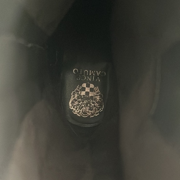 Vince Camuto NEW gray suede moto boots with buckles - Picture 7 of 12